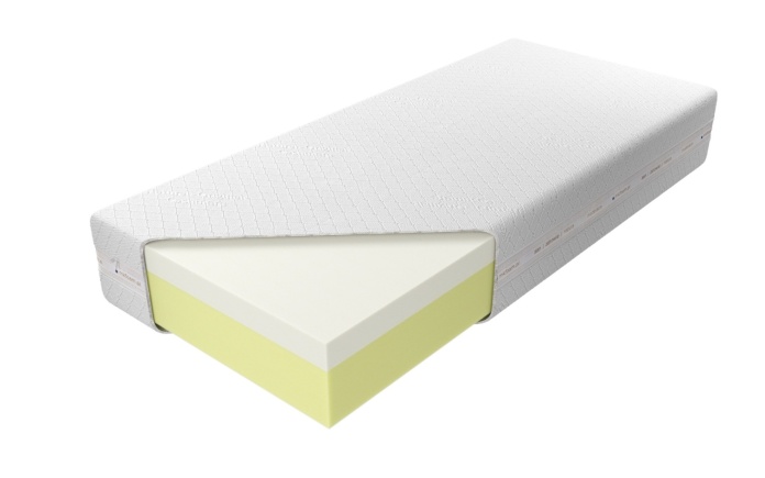 Materac TEMPUR z rozpinanym pokrowcem